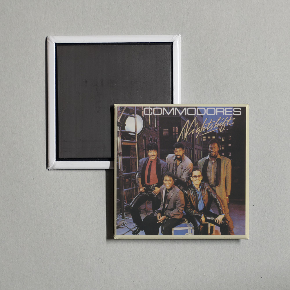 Commodores - Nightshift Album Cover Fridge Magnet