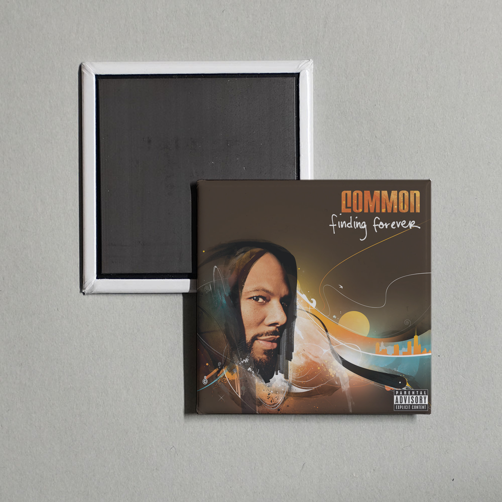 Common - Finding Forever Album Cover Fridge Magnet