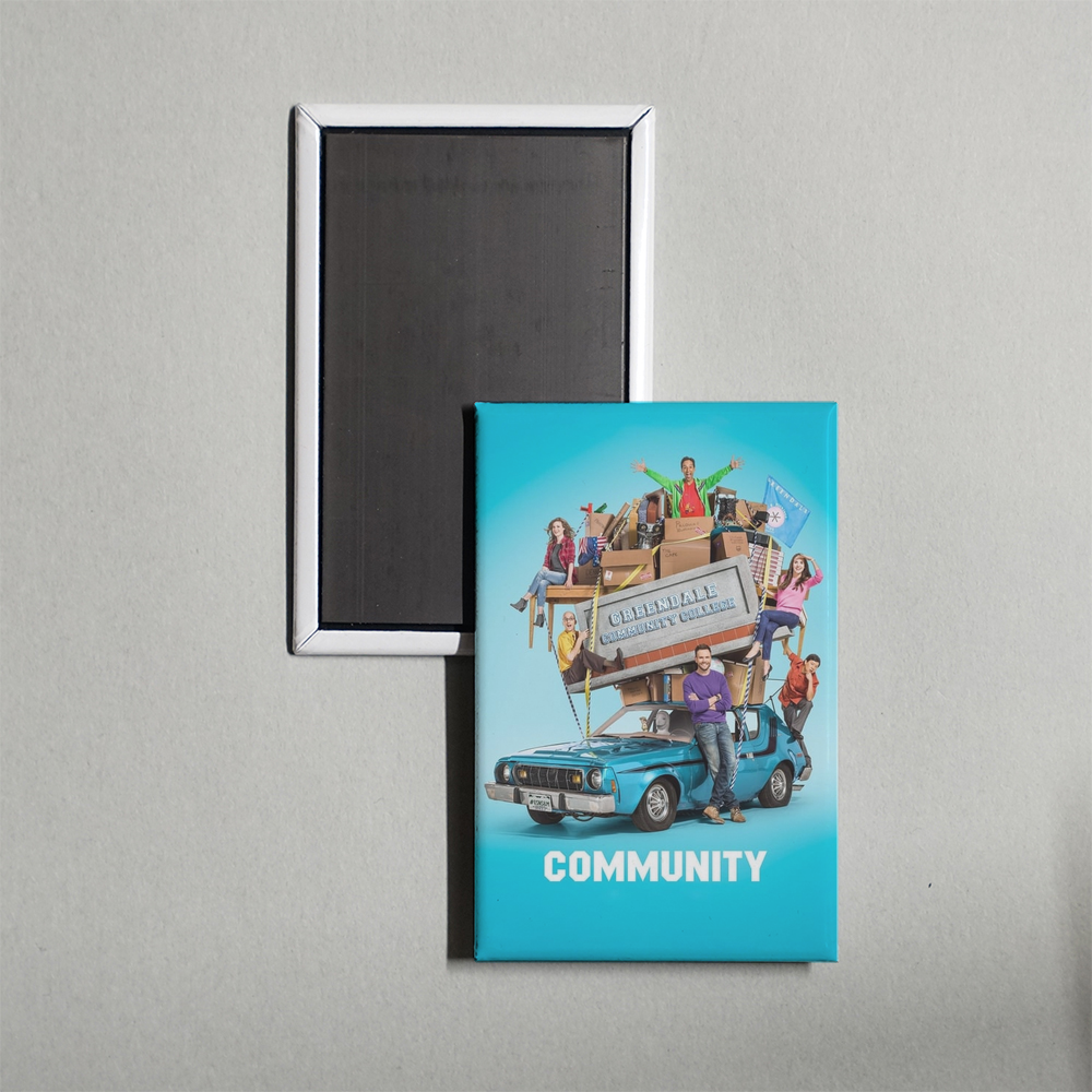Community TV Show Fridge Magnet