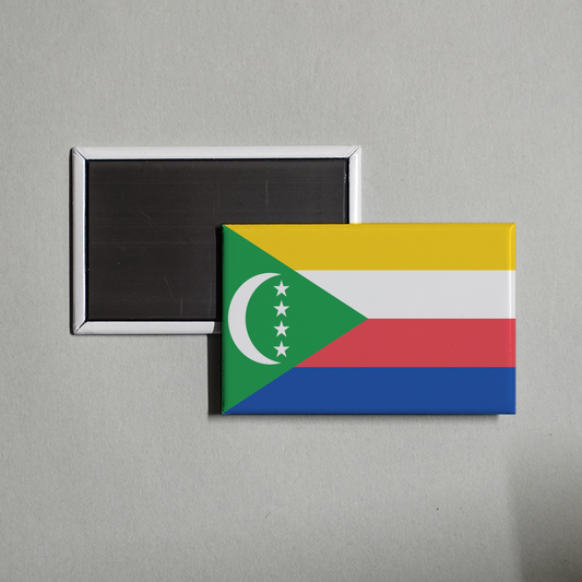 Comoros Flag Fridge Magnet