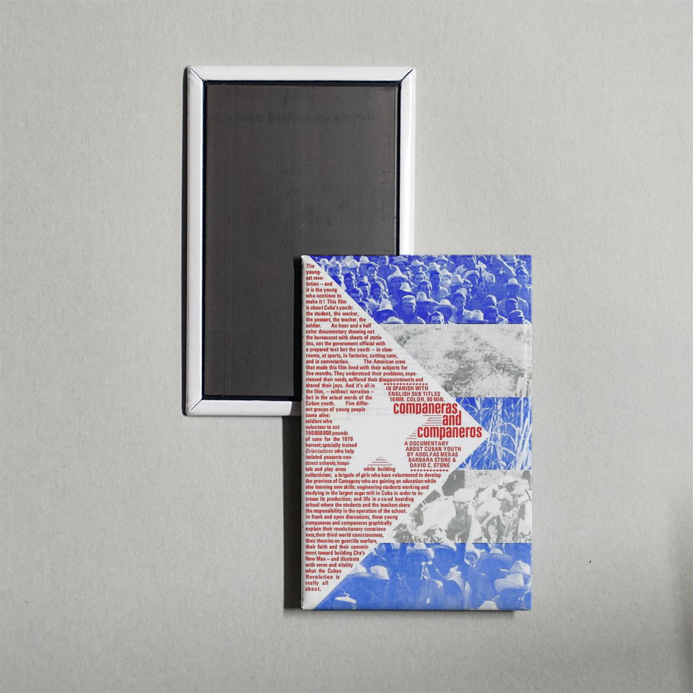 Compañeras and Compañeros Mini Movie Fridge Magnet