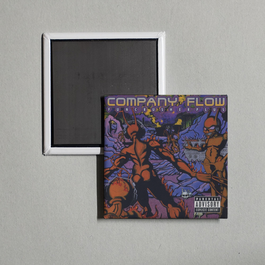 Company Flow - Funcrusher Plus Album Cover Fridge Magnet