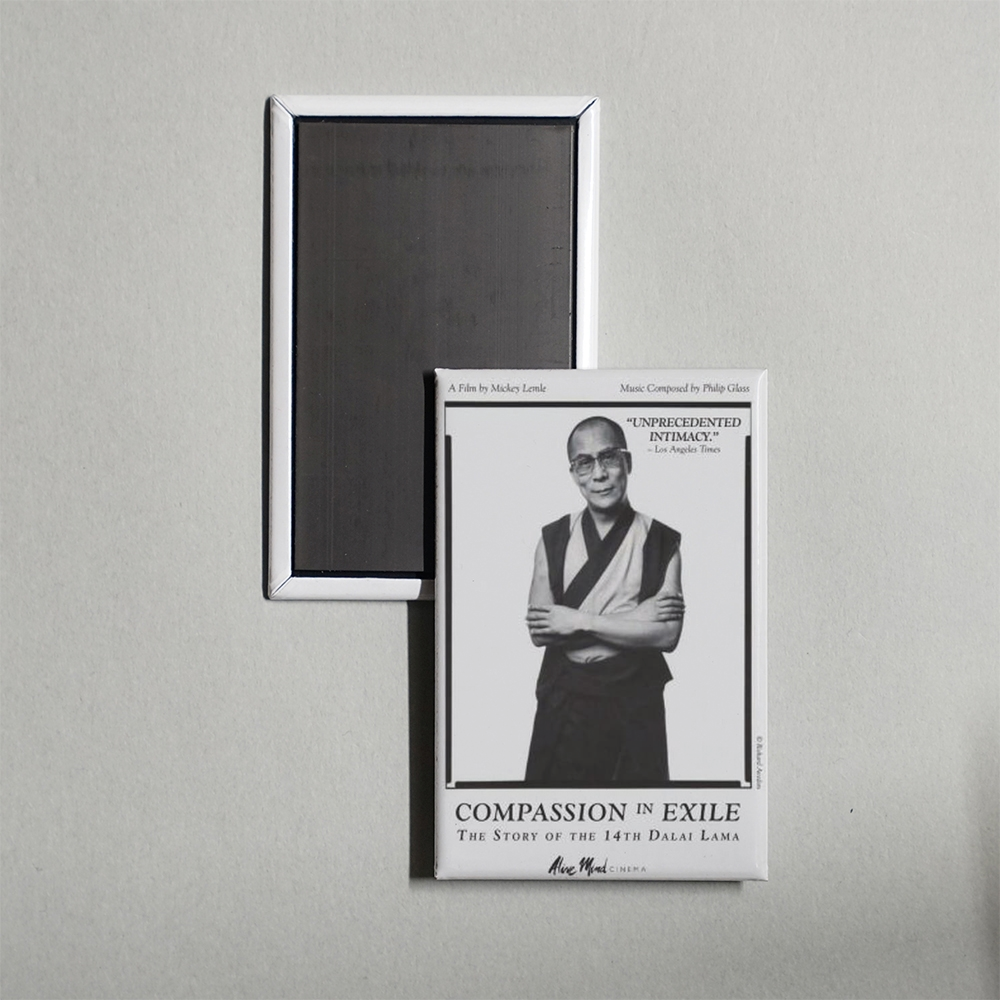 Compassion in Exile The Story of the 14th Dalai Lama Mini Movie Fridge Magnet