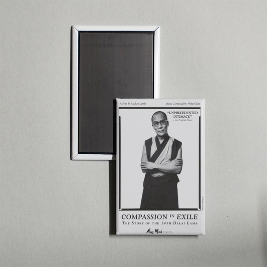 Compassion in Exile The Story of the 14th Dalai Lama Mini Movie Fridge Magnet