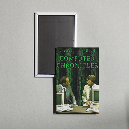 Computer Chronicles TV Show Fridge Magnet