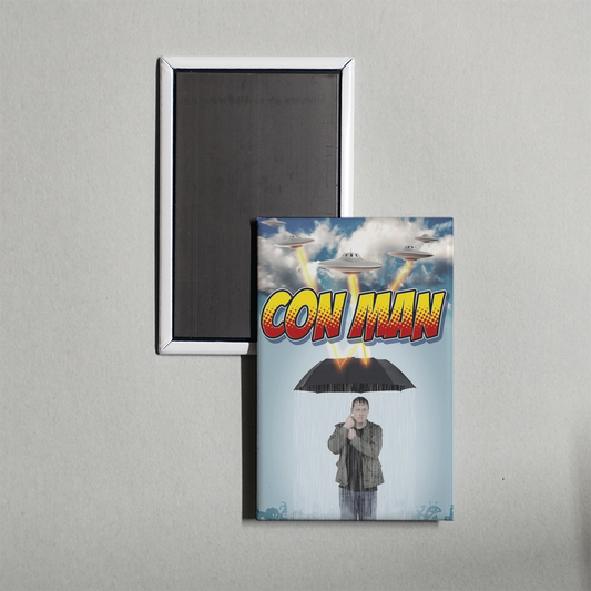 Con Man TV Show Fridge Magnet