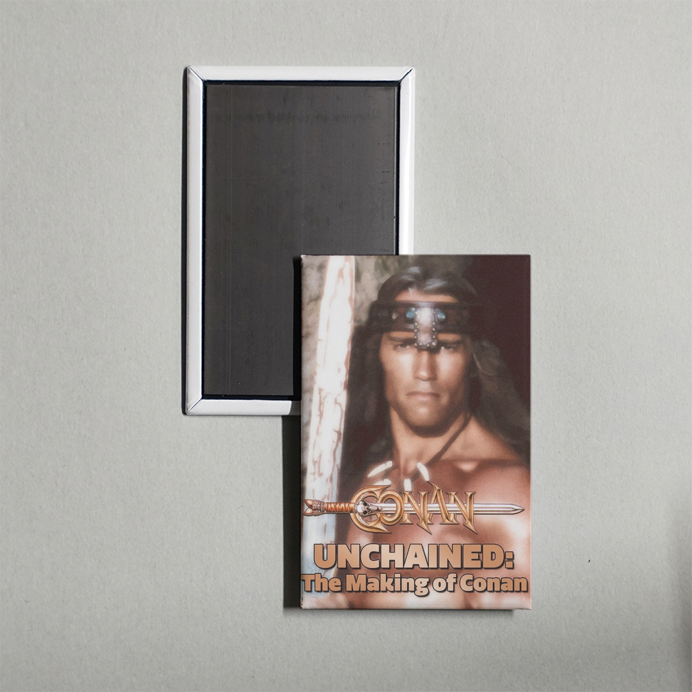 Conan Unchained The Making of 'Conan' Mini Movie Fridge Magnet