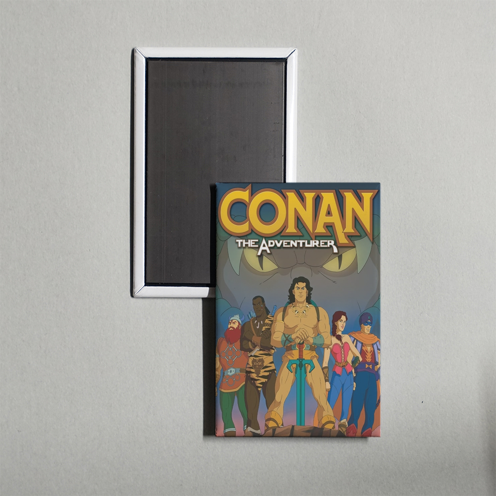Conan the Adventurer TV Show Fridge Magnet