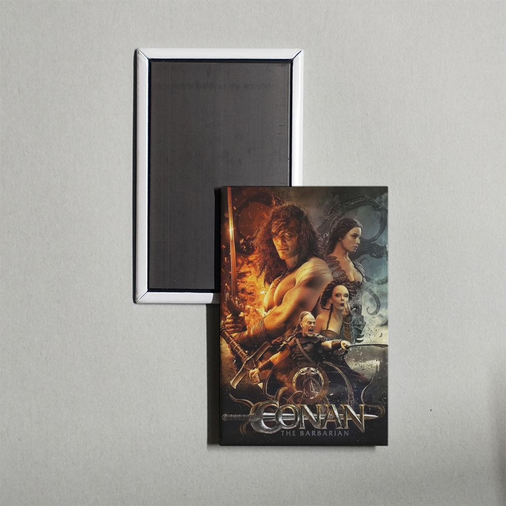 Conan the Barbarian Mini Movie Fridge Magnet