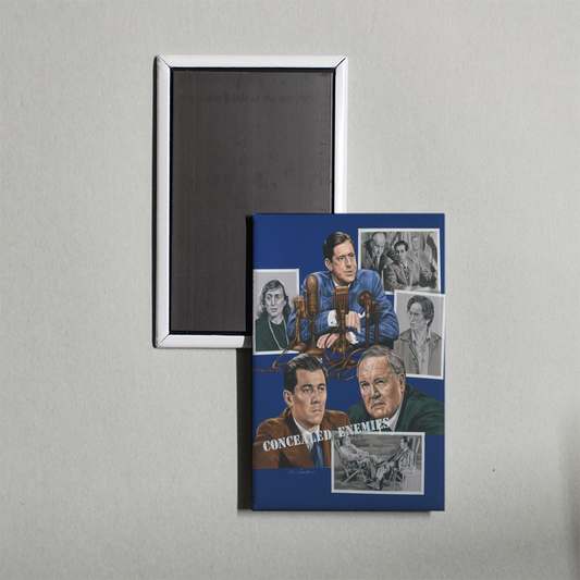 Concealed Enemies TV Show Fridge Magnet