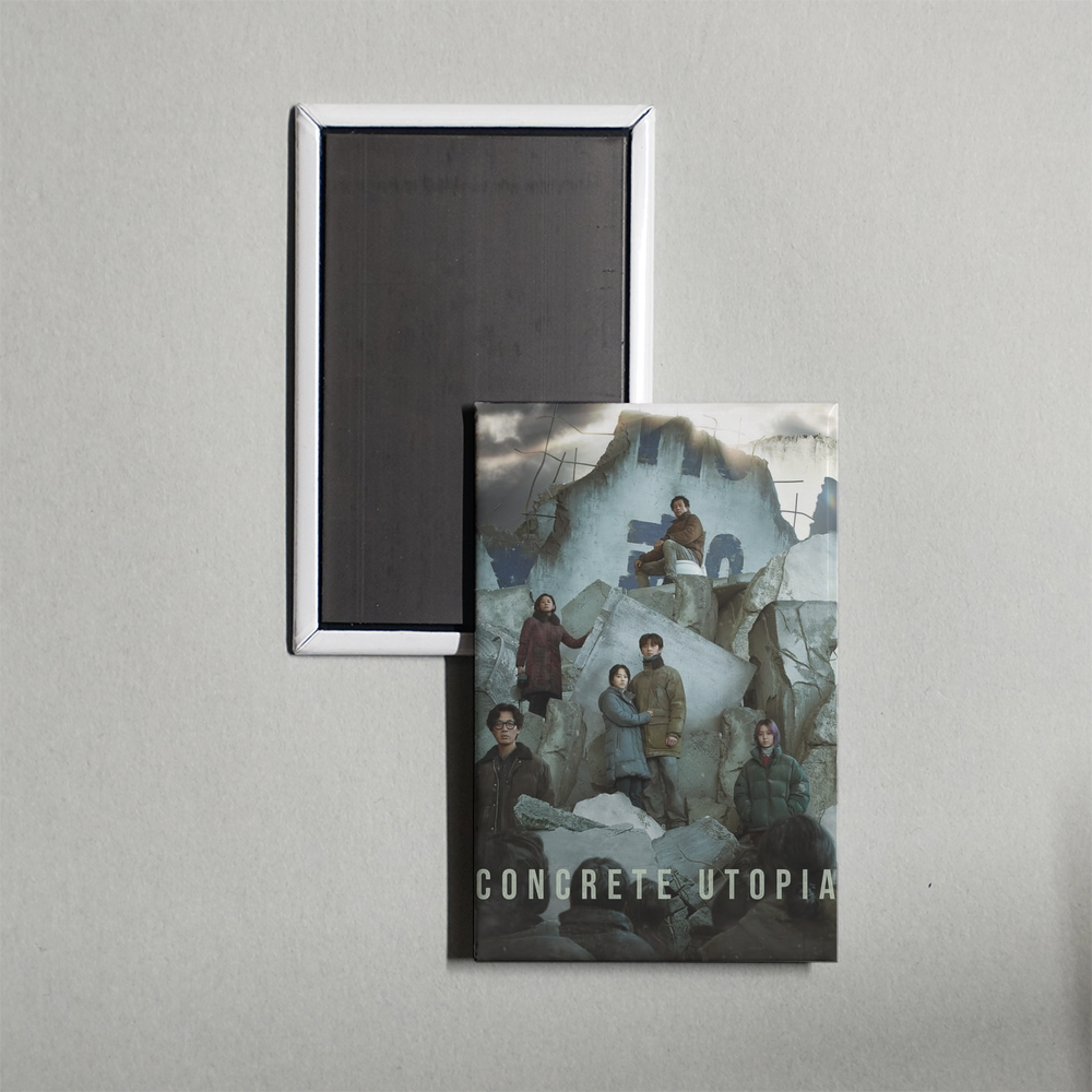 Concrete Utopia Mini Movie Fridge Magnet