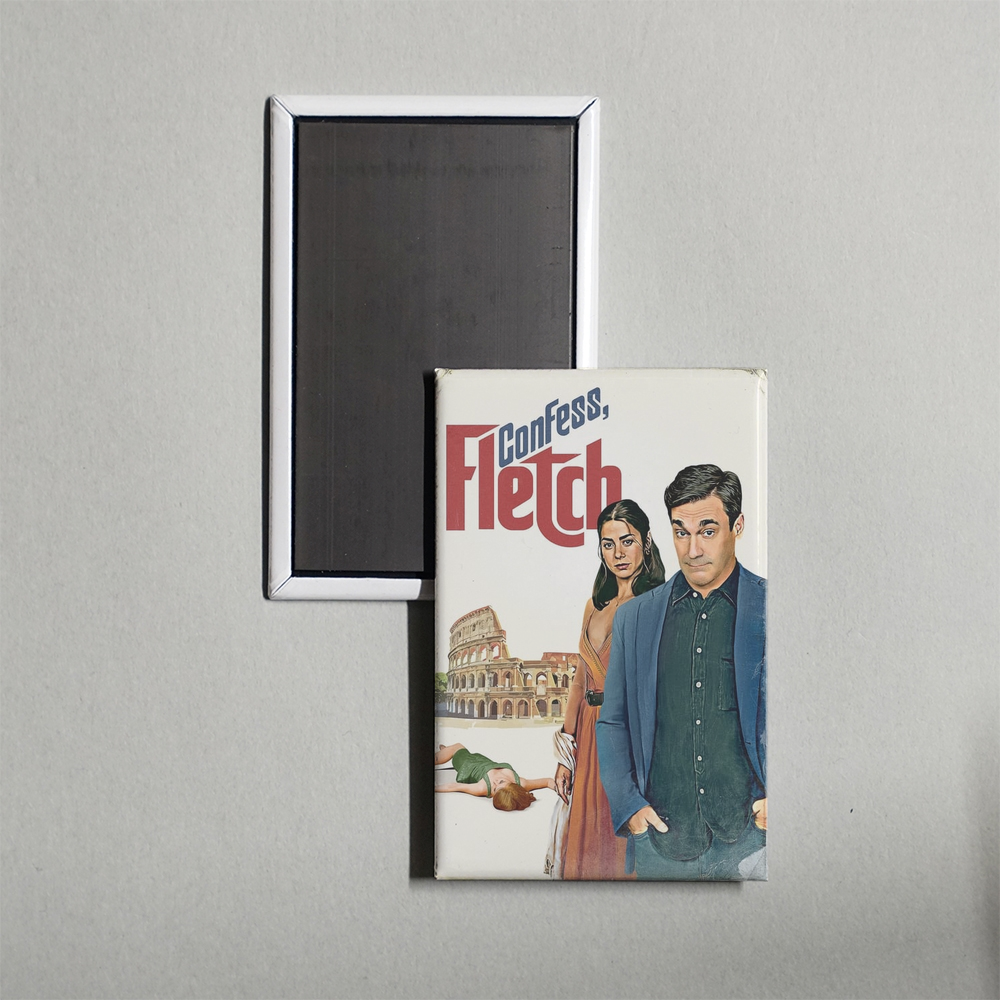 Confess, Fletch Mini Movie Fridge Magnet