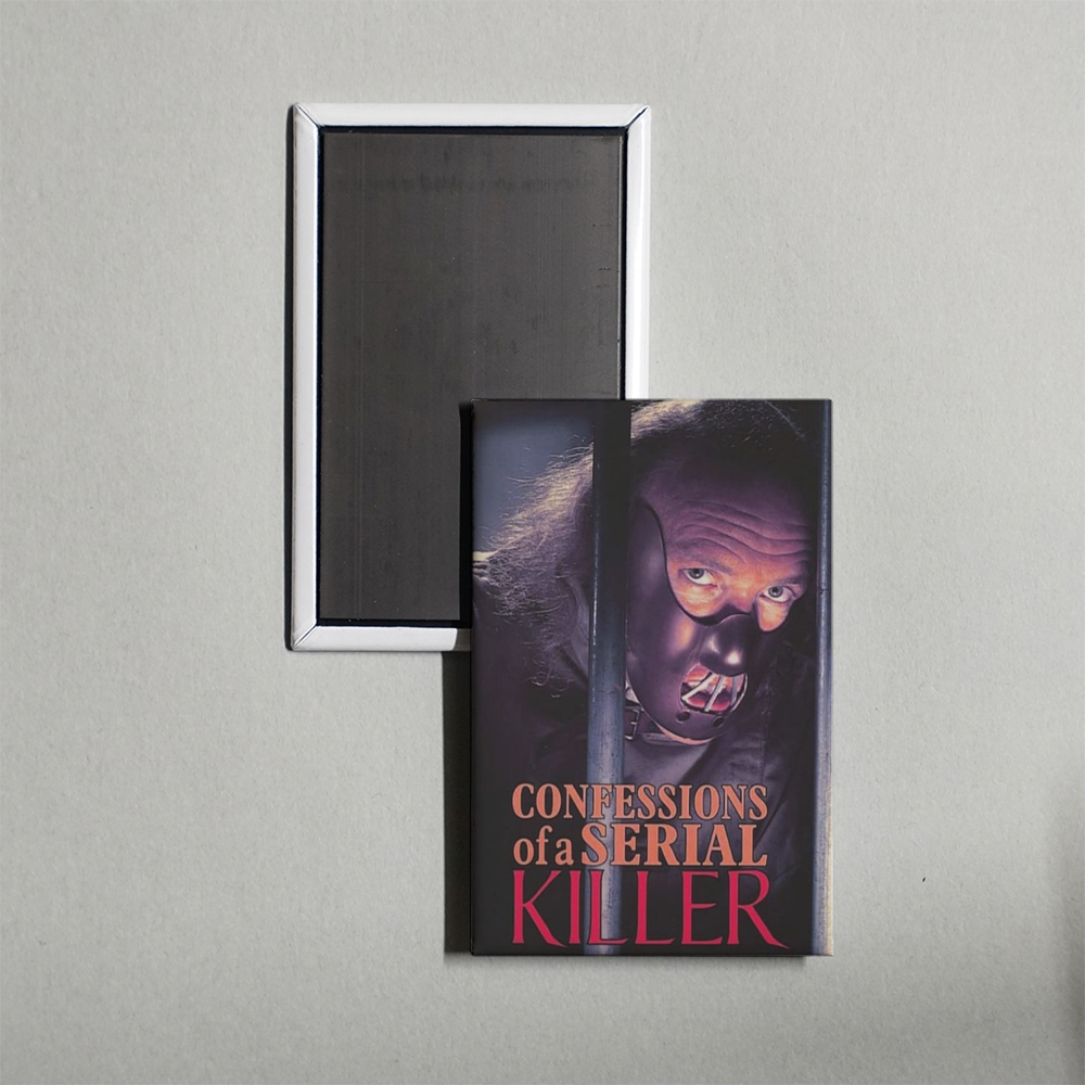 Confessions of a Serial Killer Mini Movie Fridge Magnet