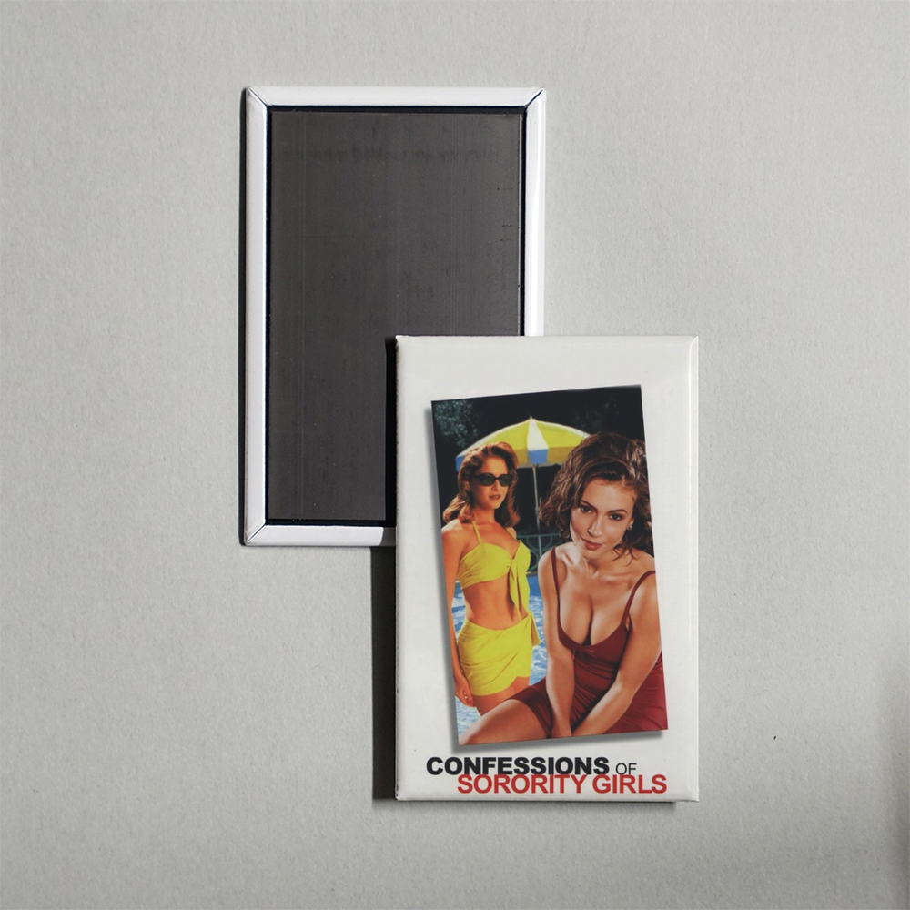 Confessions of a Sorority Girl Mini Movie Fridge Magnet
