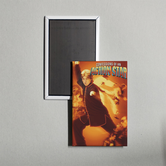 Confessions of an Action Star Mini Movie Fridge Magnet