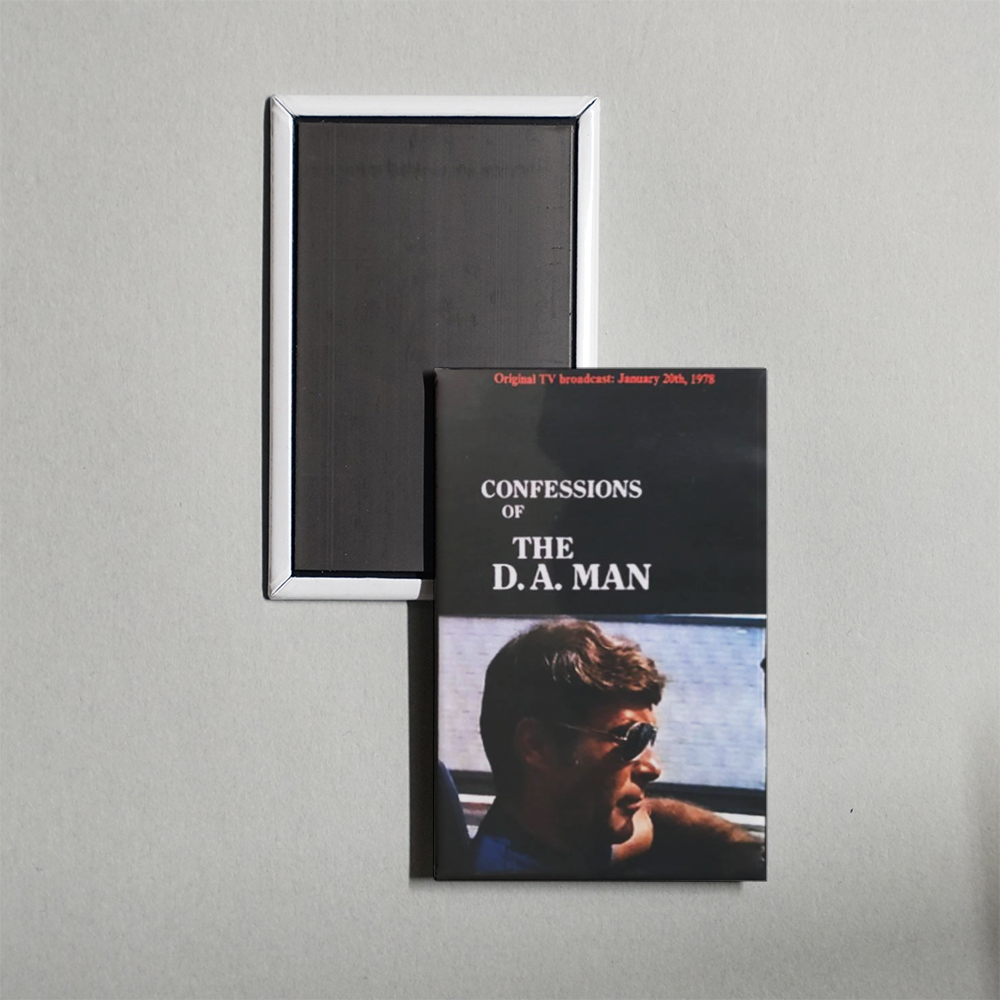 Confessions of the D.A. Man Mini Movie Fridge Magnet
