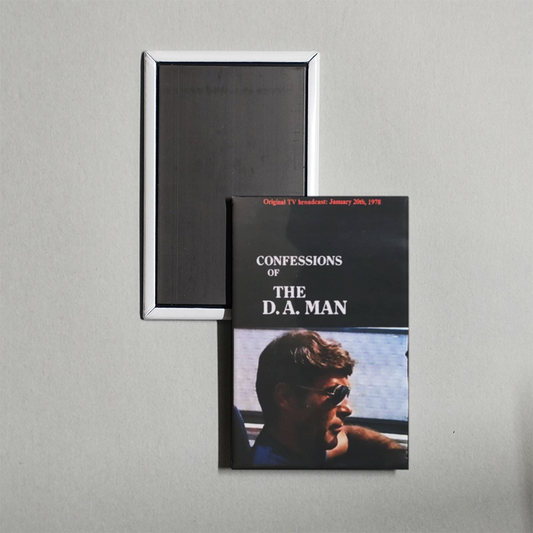 Confessions of the D.A. Man Mini Movie Fridge Magnet