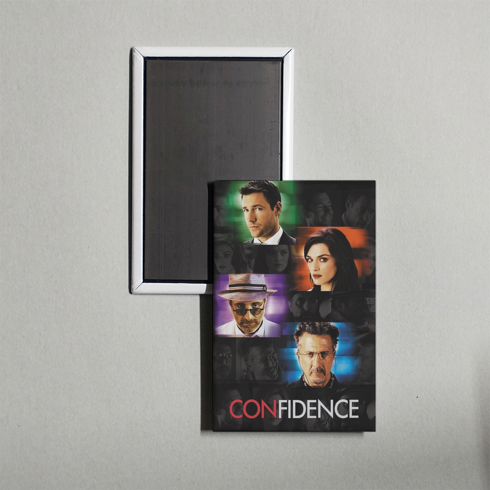 Confidence Mini Movie Fridge Magnet