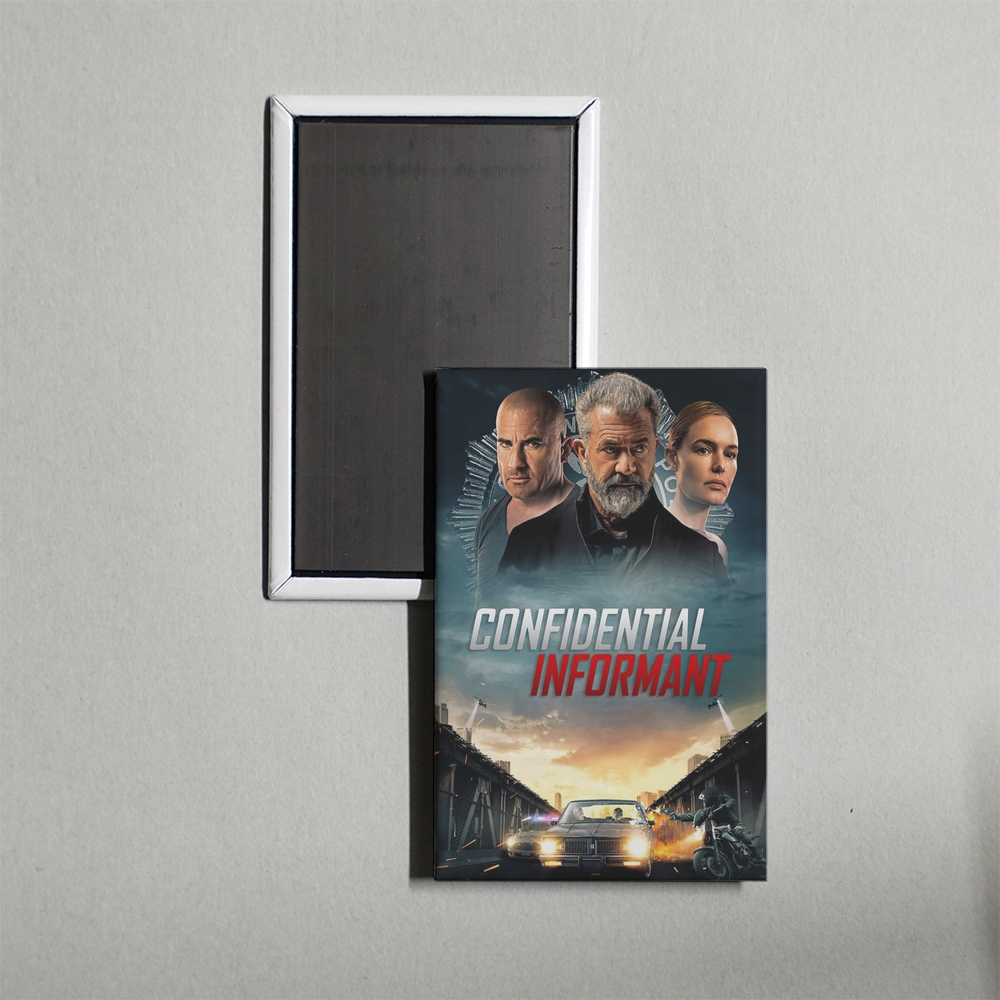 Confidential Informant Mini Movie Fridge Magnet