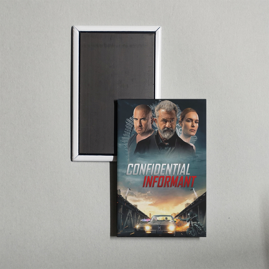 Confidential Informant Mini Movie Fridge Magnet