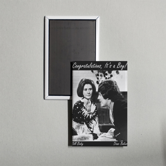 Congratulations, It's a Boy! Mini Movie Fridge Magnet