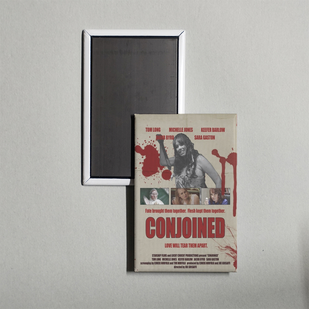Conjoined Mini Movie Fridge Magnet