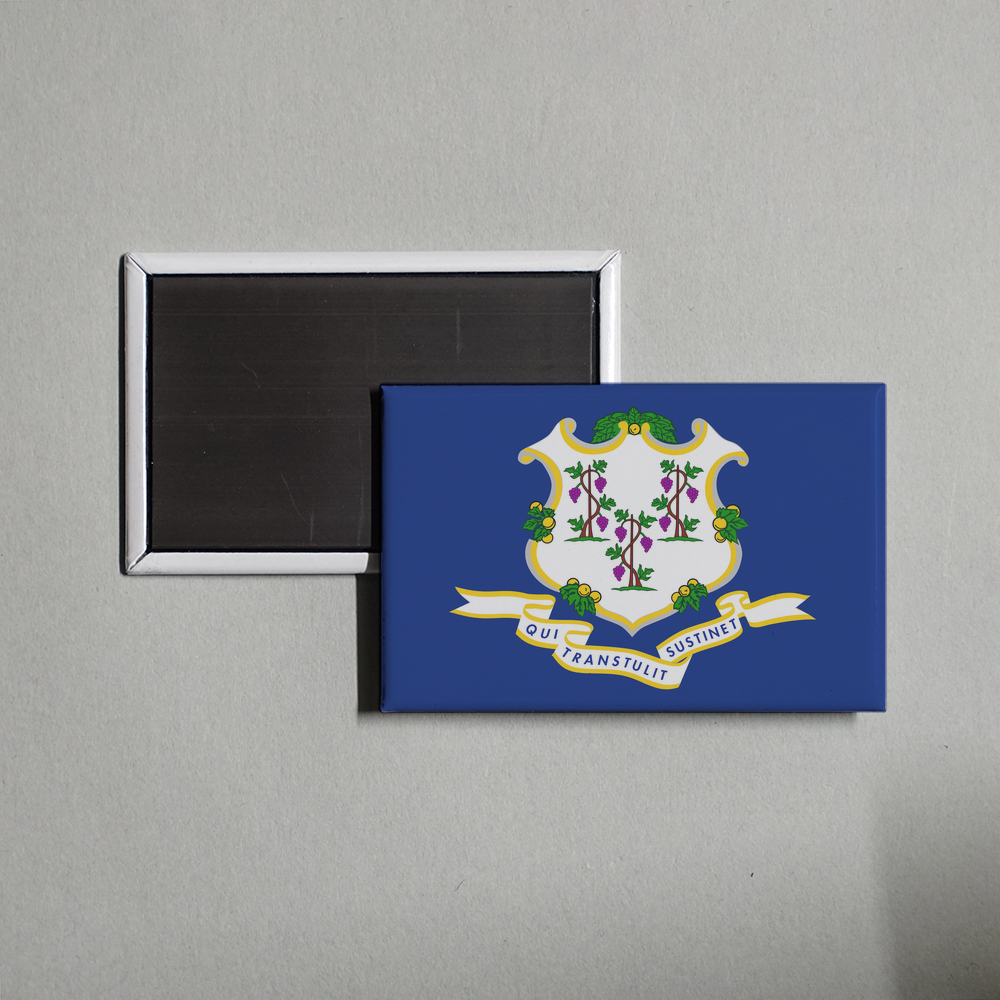 Connecticut State Flag Fridge Magnet Fridge Magnet