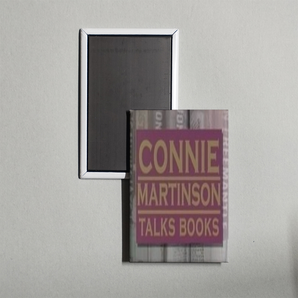 Connie Martinson Talks Books TV Show Fridge Magnet