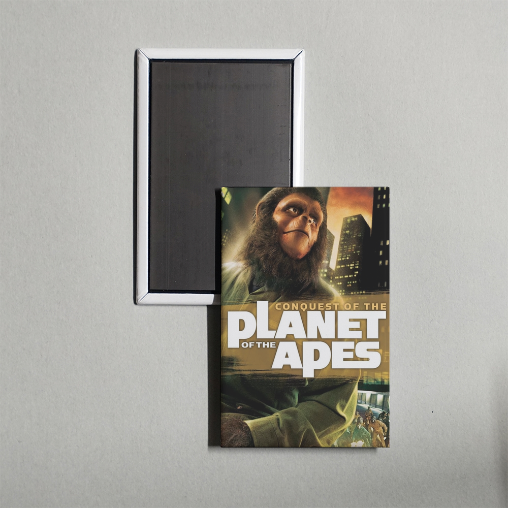Conquest of the Planet of the Apes Mini Movie Fridge Magnet