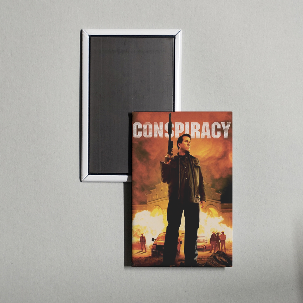 Conspiracy Mini Movie Fridge Magnet
