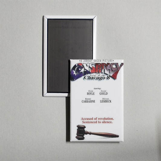 Conspiracy The Trial of the Chicago 8 Mini Movie Fridge Magnet
