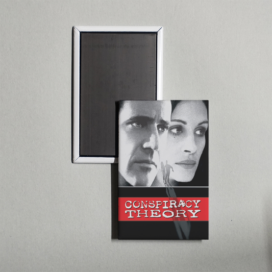 Conspiracy Theory Mini Movie Fridge Magnet