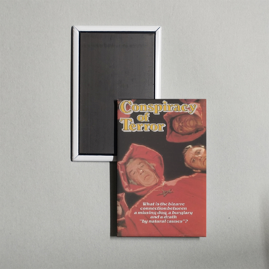Conspiracy of Terror Mini Movie Fridge Magnet