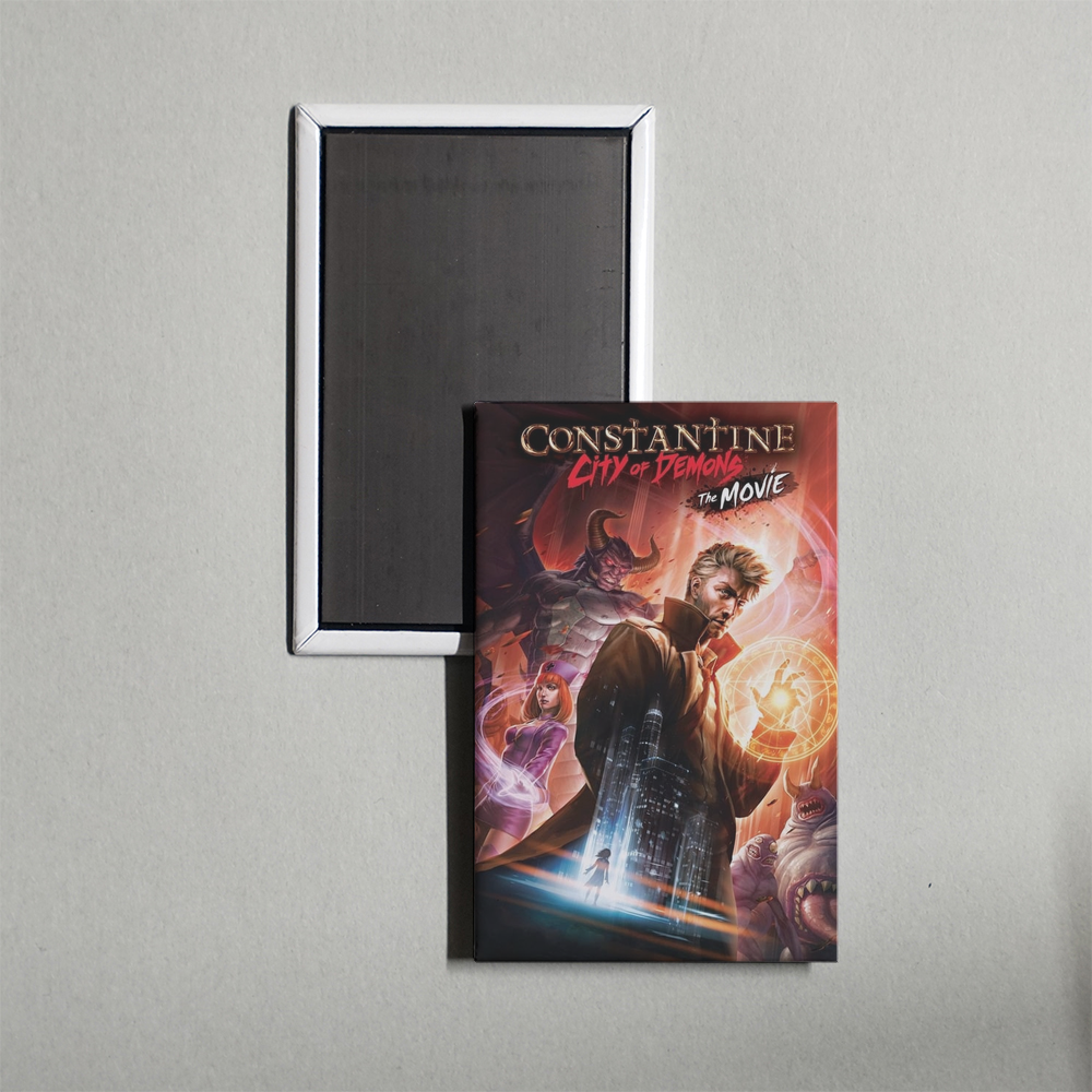 Constantine City of Demons - The Movie Mini Movie Fridge Magnet