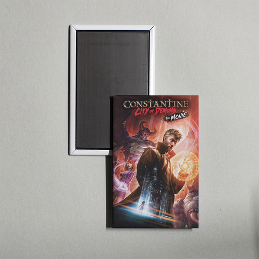 Constantine City of Demons - The Movie Mini Movie Fridge Magnet