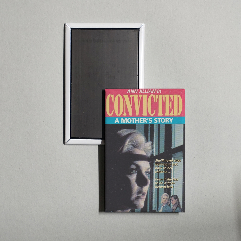 Convicted A Mother's Story Mini Movie Fridge Magnet