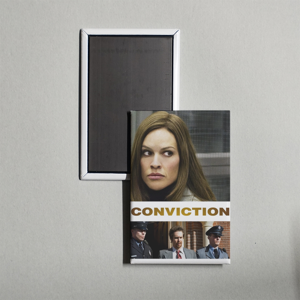 Conviction Mini Movie Fridge Magnet