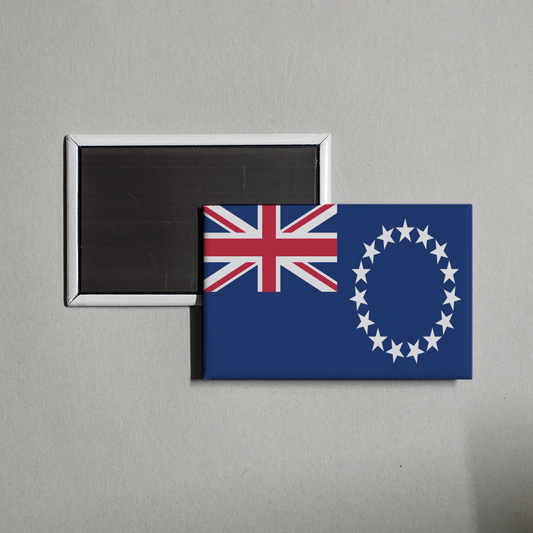 Cook Islands Flag Fridge Magnet