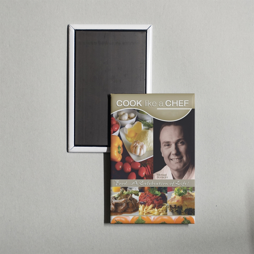 Cook Like A Chef TV Show Fridge Magnet