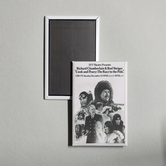 Cook & Peary The Race to the Pole Mini Movie Fridge Magnet