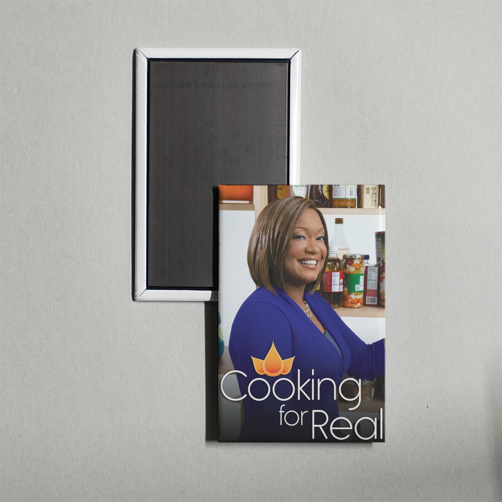 Cooking for Real TV Show Fridge Magnet