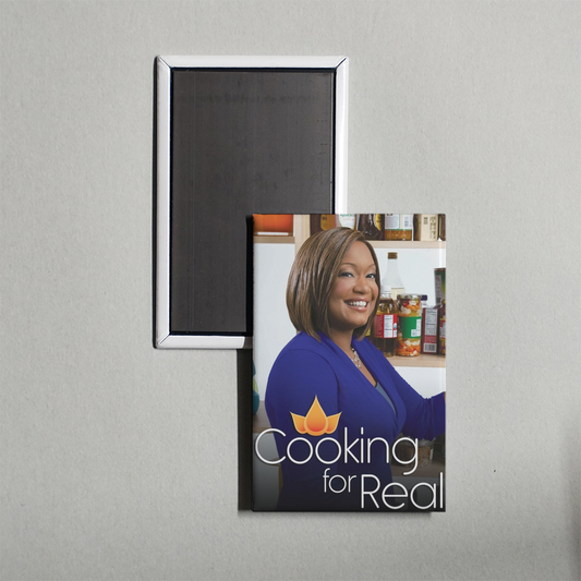 Cooking for Real TV Show Fridge Magnet