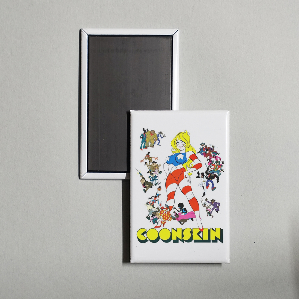 Coonskin Mini Movie Fridge Magnet