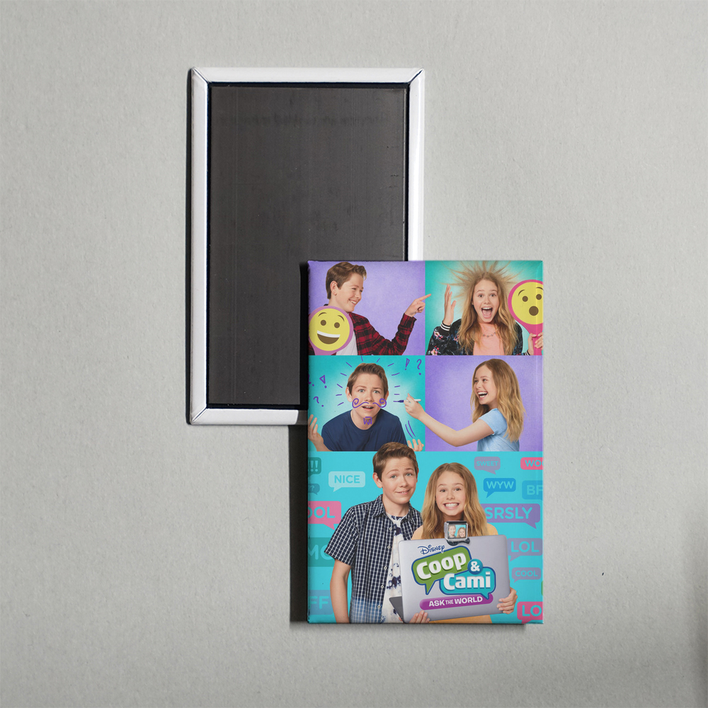 Coop & Cami Ask the World TV Show Fridge Magnet