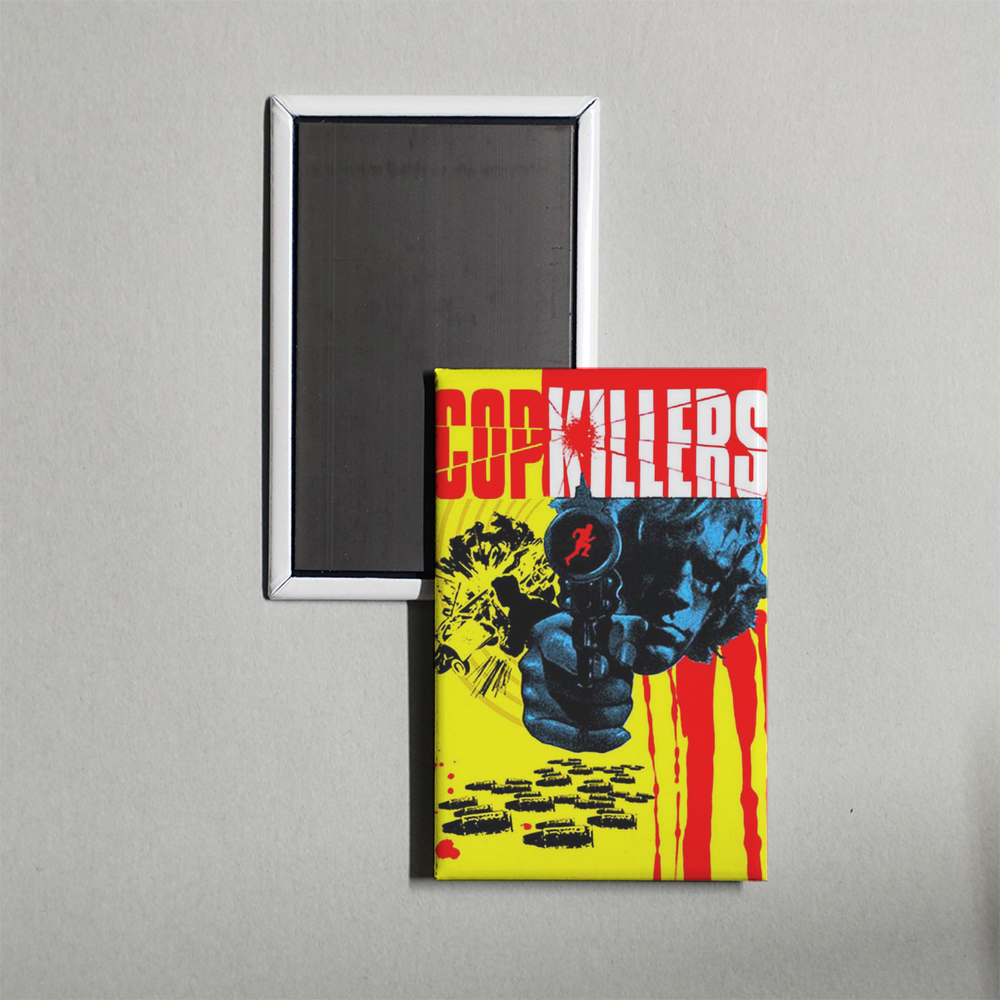 Cop Killers Mini Movie Fridge Magnet
