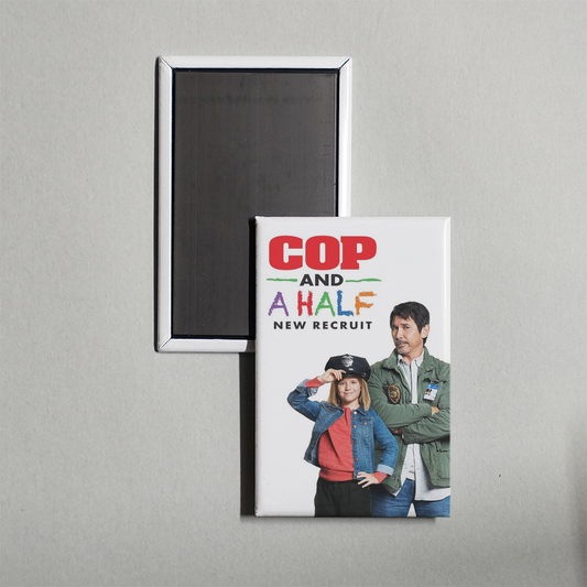 Cop and a Half New Recruit Mini Movie Fridge Magnet