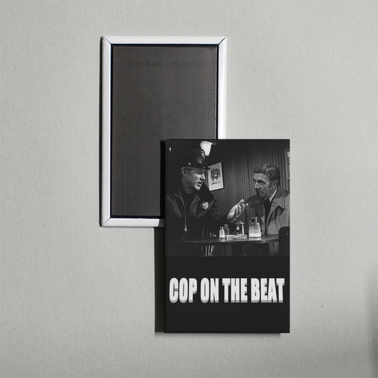 Cop on the Beat Mini Movie Fridge Magnet