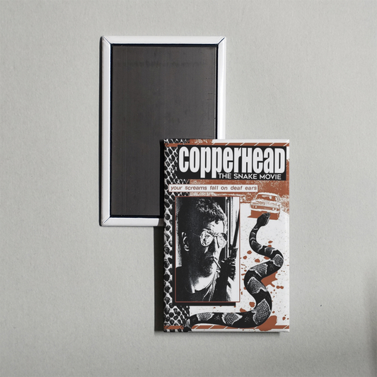 Copperhead Mini Movie Fridge Magnet