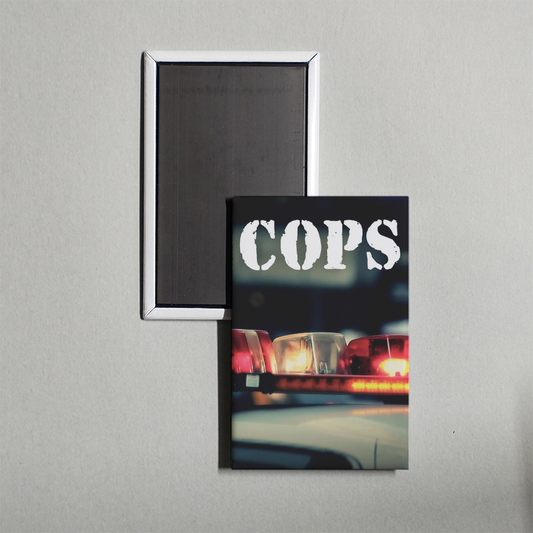 Cops TV Show Fridge Magnet