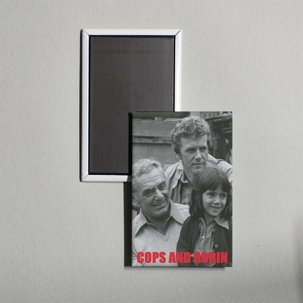 Cops and Robin Mini Movie Fridge Magnet
